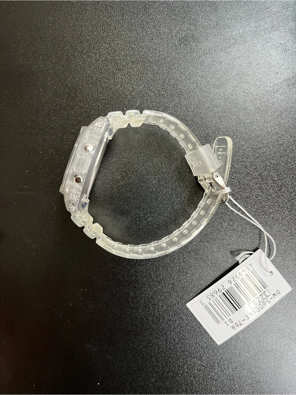 Clear Casio G-Shock DW-5600SKE-7
